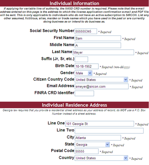 Sircon Licensing Services