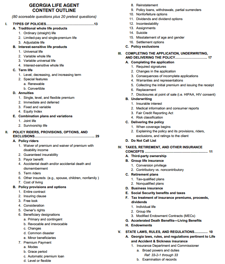 California Life Insurance Exam - Keikaiookami